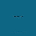Cover: Dieter List - comebeck limited