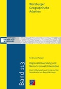 Cover: Regionalentwicklung und Mensch-Umwelt-Interaktion - W&uuml;rzburg University Press