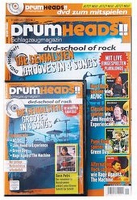 Abbildung von: drumheads!! Songbook mit DVD Vol.1: School of Rock - PPVMEDIEN