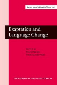 Enlarge image Cover: Exaptation and Language Change - John Benjamins Publishing Company