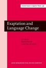 Cover: Exaptation and Language Change - John Benjamins Publishing Co