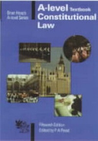 Enlarge image Cover: A-level Constitutional Law: Textbook - HLT Publications