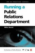 Cover: Running a Public Relations Department - Kogan Page Ltd