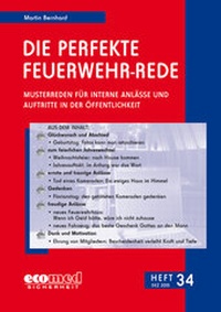 Abbildung von: Die perfekte Feuerwehr-Rede Heft 34 - ecomed Storck
