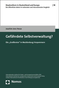 Abbildung von: Gefährdete Selbstverwaltung? - Nomos