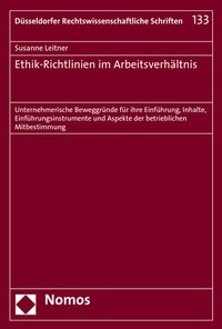 Abbildung von: Ethik-Richtlinien im Arbeitsverhältnis - Nomos