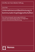 Cover: Unternehmensmitbestimmung in kommunalen Kapitalgesellschaften - Nomos