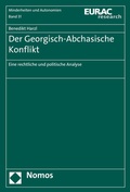 Cover: Der Georgisch-Abchasische Konflikt - Nomos