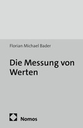 Cover: Die Messung von Werten - Nomos