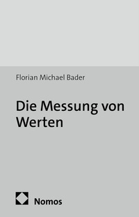 Enlarge image Cover: Die Messung von Werten - Nomos