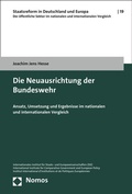Cover: Die Neuausrichtung der Bundeswehr - Nomos