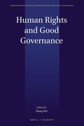 Cover: Human Rights and Good Governance - Martinus Nijhoff