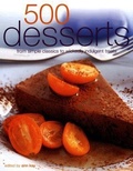Cover: 500 Desserts - Lorenz Books