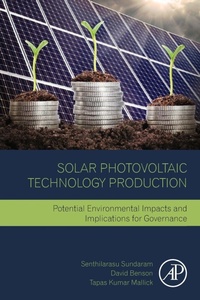 Enlarge image Cover: Solar Photovoltaic Technology Production - Academic Press