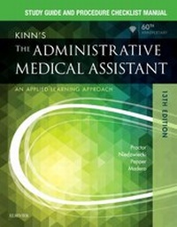 Abbildung von: Study Guide for Kinn's The Administrative Medical Assistant - Saunders