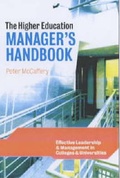Cover: The Higher Education Manager's Handbook - Routledge Falmer