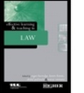Cover: EFFECTIVE LEARNING & TEACHING IN LAW - Kogan Page Ltd