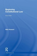 Cover: Beginning Constitutional Law - Routledge