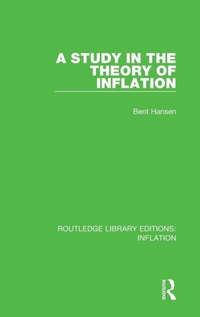 Enlarge image Cover: A Study in the Theory of Inflation - Routledge