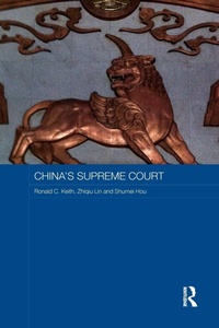 Enlarge image Cover: China's Supreme Court - Routledge