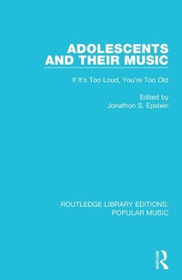 Abbildung von: Adolescents and their Music - Routledge