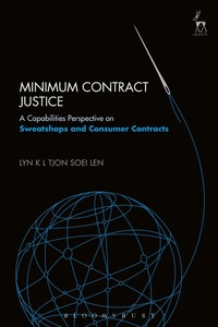 Abbildung von: Minimum Contract Justice - Hart Publishing