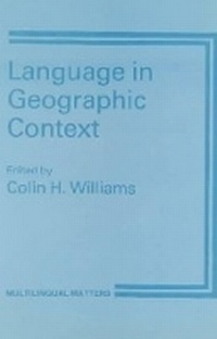 Enlarge image Cover: Language in Geographic Context - Multilingual Matters