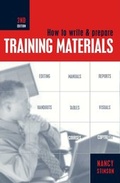 Cover: How to Write and Prepare Training Materials - Kogan Page Ltd