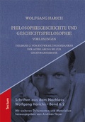 Abbildung von: Philosophiegeschichte und Geschichtsphilosophie - Vorlesungen - Tectum Wissenschaftsverlag