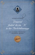 Cover: Dauernd findest du ein "H" in der Buchstabensuppe - OBSIDIAN Verlag