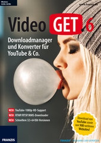 Abbildung von: VideoGet 6 - FRANZIS GmbH