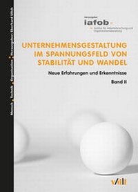 Abbildung von: Unternehmensgestaltung im Spannungsfeld von Stabilität und Wandel - vdf Hochschulverlag AG