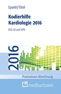 Cover: Kodierhilfe Kardiologie 2016 - medhochzwei Verlag