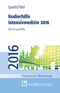 Cover: Kodierhilfe Intensivmedizin 2016 - medhochzwei Verlag