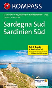 Abbildung von: Sardegna Sud - Sardinien Süd - KOMPASS-Karten