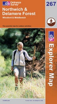 Abbildung von: Northwich and Delamere Forest - Ordnance Survey
