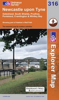 Abbildung von: Newcastle Upon Tyne - Ordnance Survey