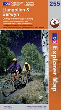 Abbildung von: Llangollen and Berwyn - Ordnance Survey