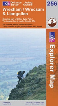 Abbildung von: Wrexham - Ordnance Survey
