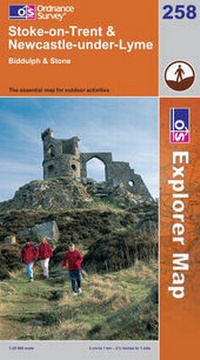 Abbildung von: Stoke-on-Trent and Newcastle Under Lyme - Ordnance Survey