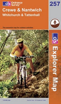 Abbildung von: Crewe and Nantwich, Whitchurch and Tattenhall - Ordnance Survey