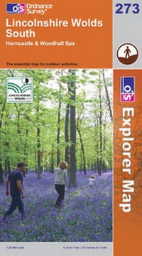 Abbildung von: Lincolnshire Wolds South - Ordnance Survey