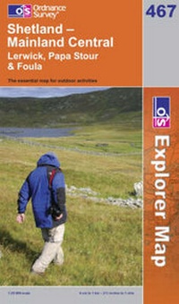 Abbildung von: Shetland - Mainland Central - Ordnance Survey
