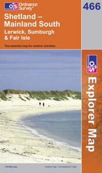 Abbildung von: Shetland - Ordnance Survey