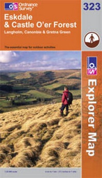 Abbildung von: Eskdale and Castle O'er Forest - Ordnance Survey