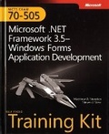 Cover: Microsoft (R) .NET Framework 3.5Windows (R) Forms Application Development - Microsoft Press
