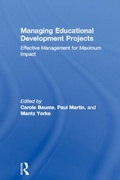 Cover: Managing Educational Development Projects - Kogan Page Ltd
