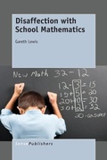 Cover: Disaffection with School Mathematics - Brill