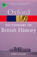 Cover: A Dictionary of British History - OUP eBook