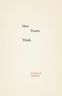 Enlarge image Cover: How Poems Think - University of Chicago Press